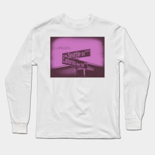 SW Seattle Street & California Avenue SW, West Seattle, WA by Mistah Wilson (Issue143 Edition) Long Sleeve T-Shirt